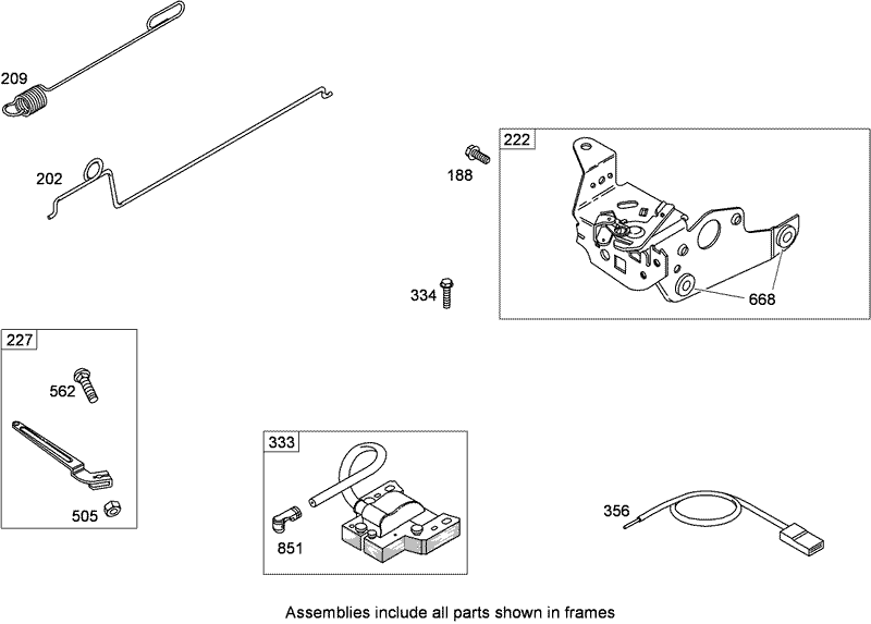 Governor Assembly Briggs and Stratton 126T02 0225 B1