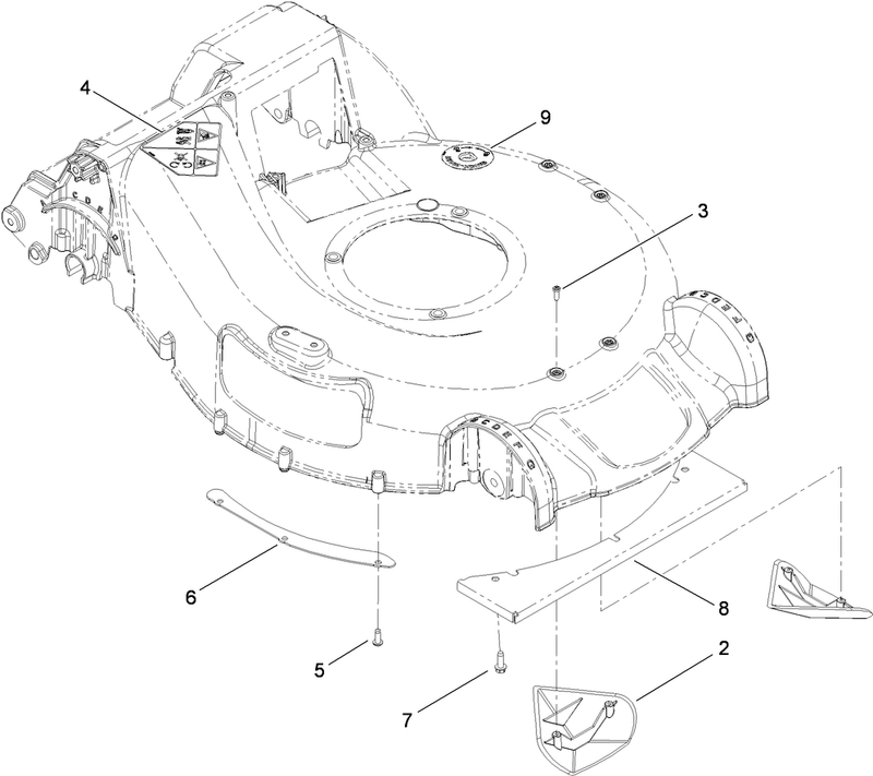 Housing Assembly No 115 2855