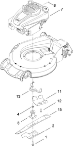 Engine and Blade Assembly