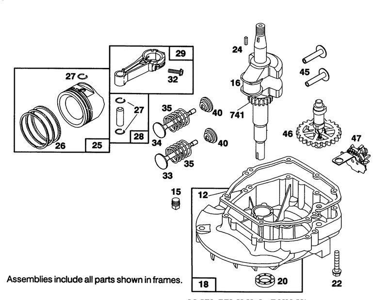 Engine Briggs and Stratton Model 122702 3188 01