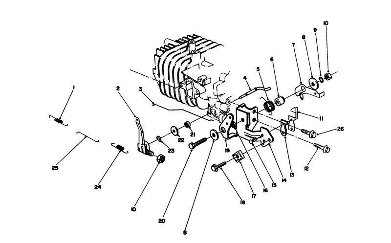 Governor Assembly engine No 47pl0 2