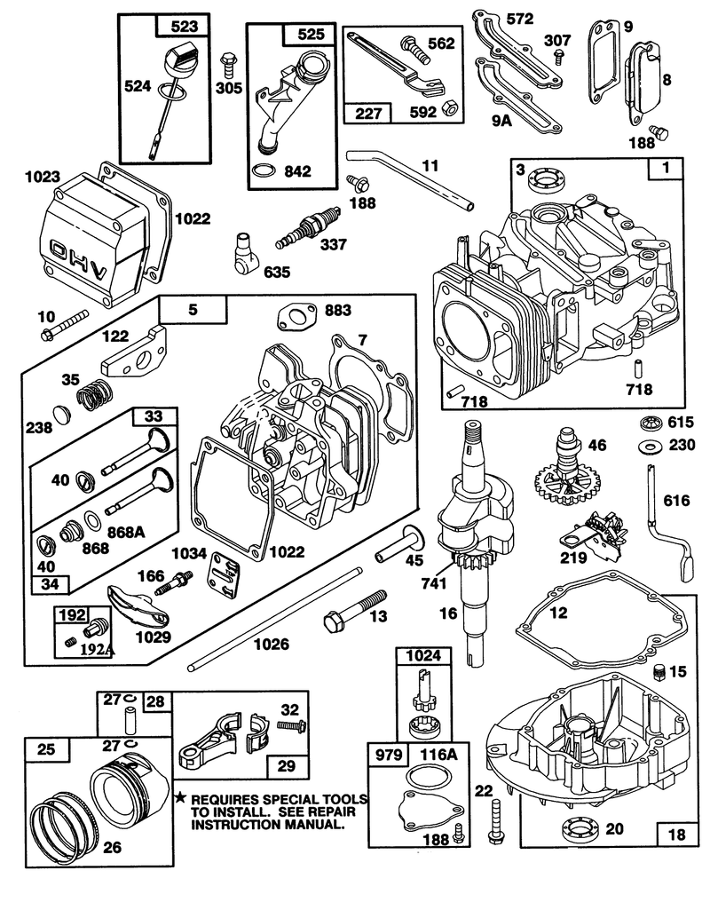 Engine Gts 150 77 8980