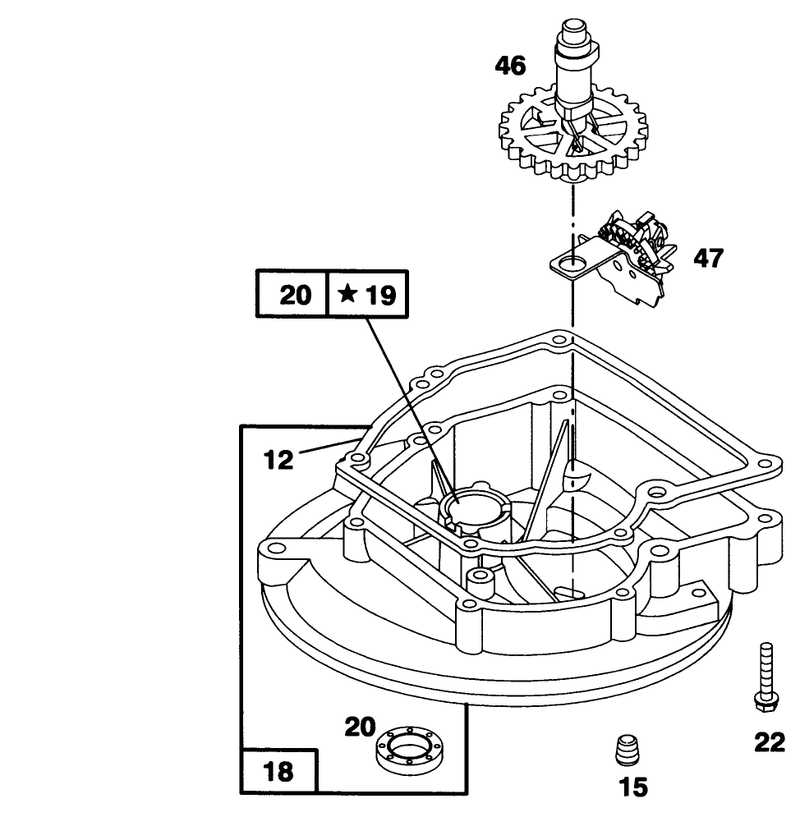 Engine Briggs and Stratton Model 98902 0130 01