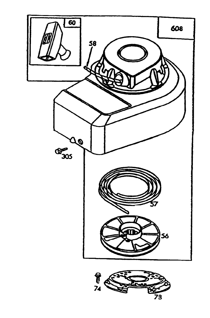 Engine Briggs and Stratton Model 95902 3148 01