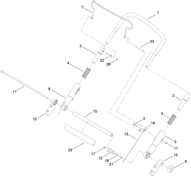 Upper Handle Assembly