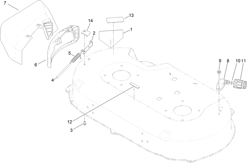 Side Discharge Chute Assembly