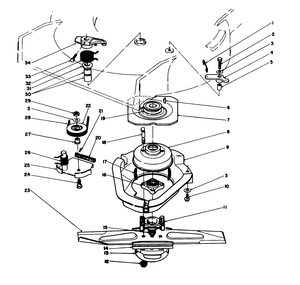 Blade Brake Clutch Assembly