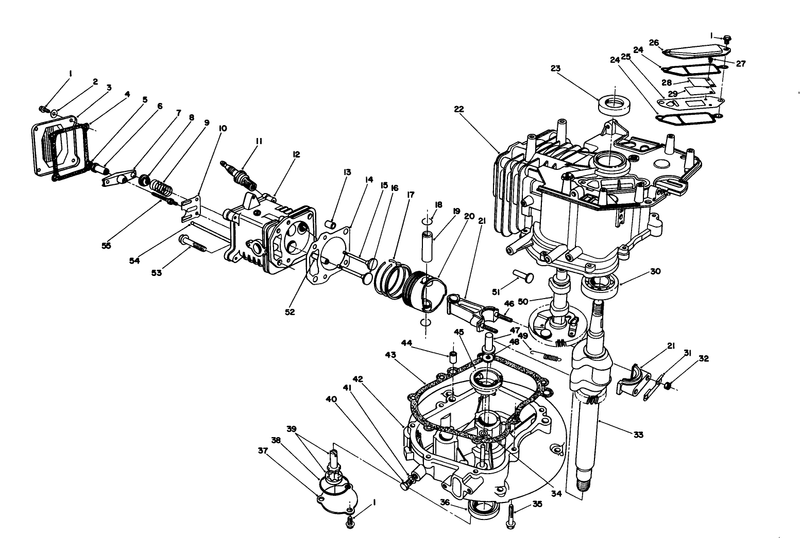 Engine Assembly continued model No Vml0 2