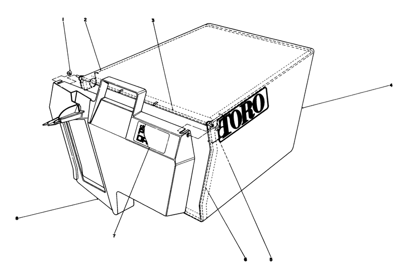 Grass Bag Assembly No 11 0189