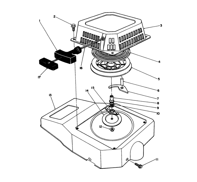 Recoil Assembly model No Vml0 2