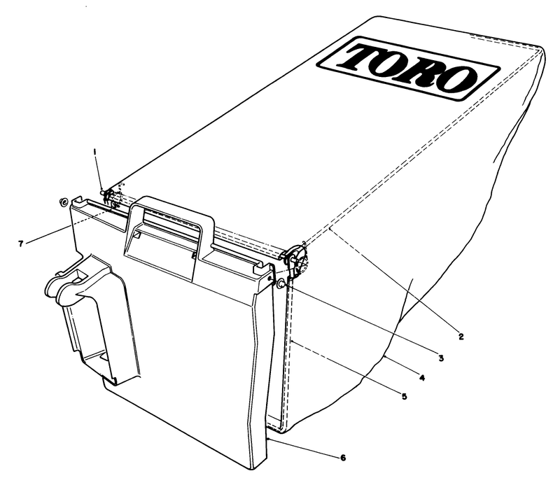 Grass Bag Assembly No 12 8859