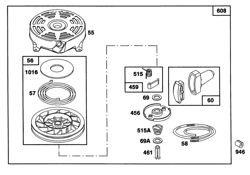 Engine Briggs and Stratton Model 124702 3115 01