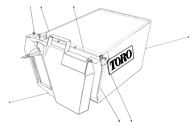 Grass Bag Assembly No 11 0159
