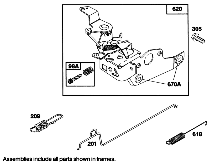 Engine Briggs and Stratton Model 122702 3171 01