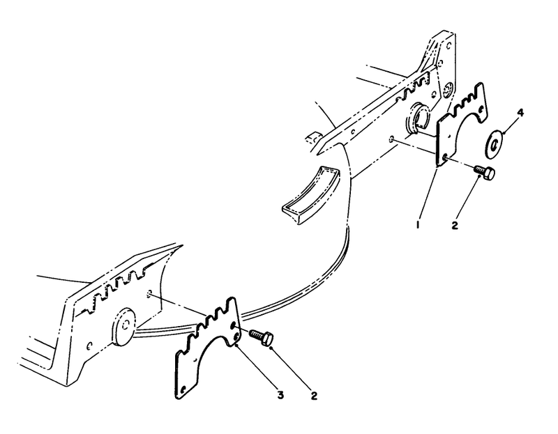 Wear Plate Model No 49 4080 optional