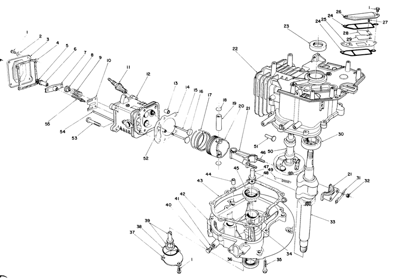 Engine Assembly continuedmodel No Vml0 2