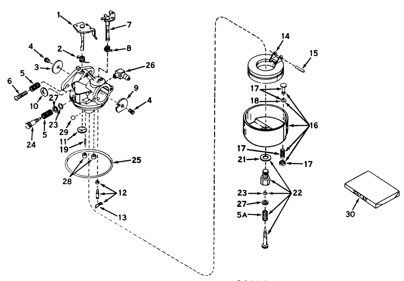 Carburetor No 631585