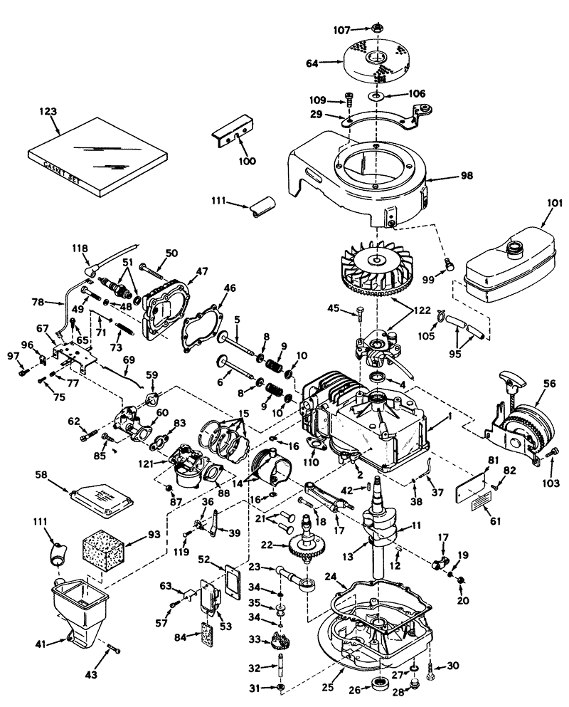 Engine Model No Lav35 40533h