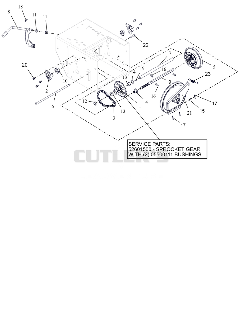 Friction Drive And Swing Gate - Track
