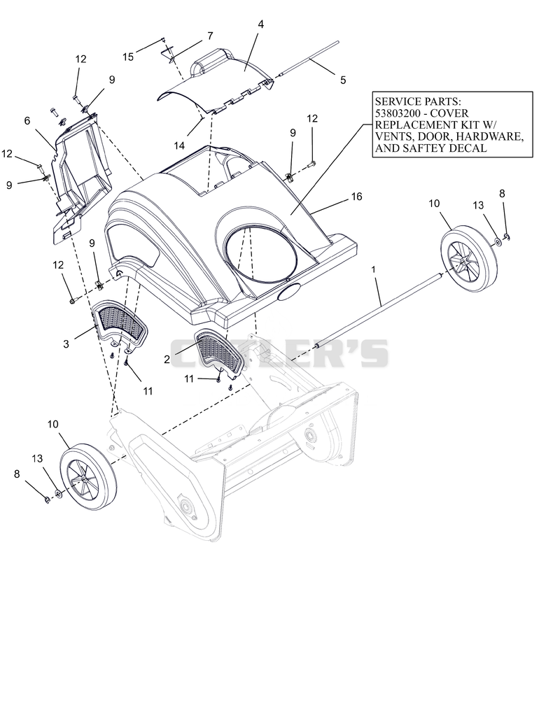 Covers And Wheels - Recoil