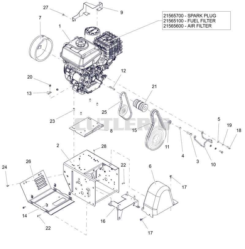 Engine & Frame