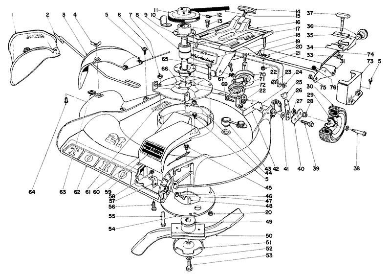 21in Whirlwind Sp Implement