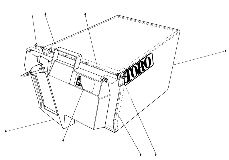 Grass Bag Assembly No 11 0189