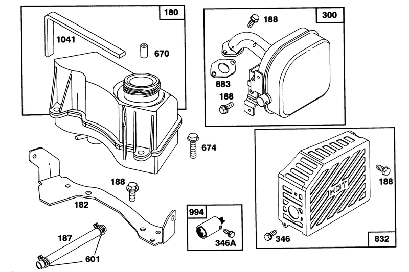 Engine Briggs and Stratton Model 97772 0112 01