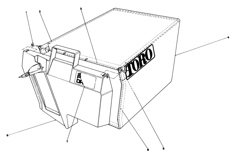 Grass Bag Assembly No 11 0189