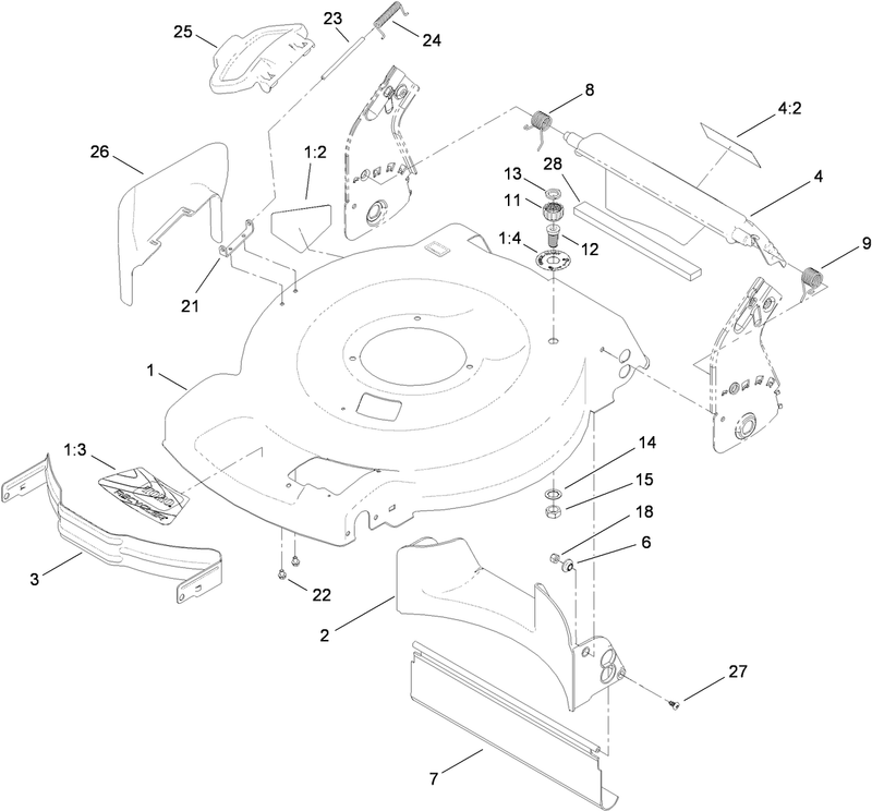 Housing and Rear Door Assembly