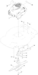 Engine and Blade Assembly