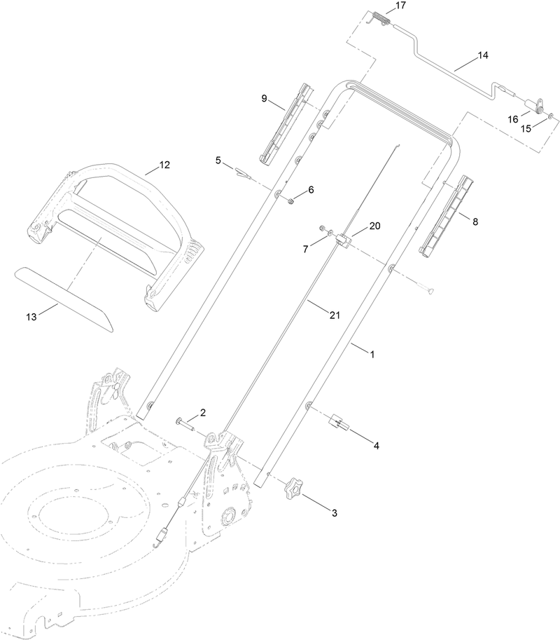 Upper Handle Assembly