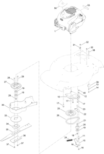 Engine and Blade Assembly