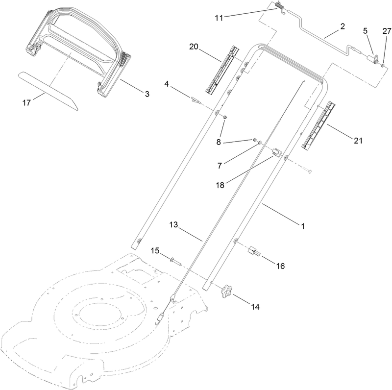 Upper Handle Assembly
