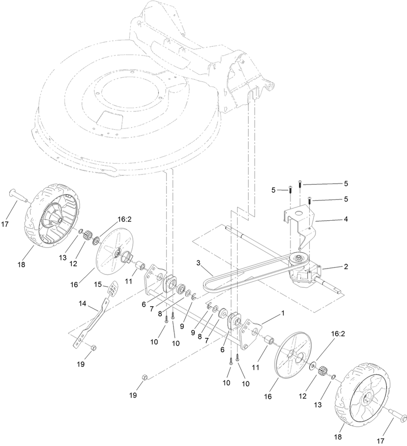 Rear Wheel Assembly