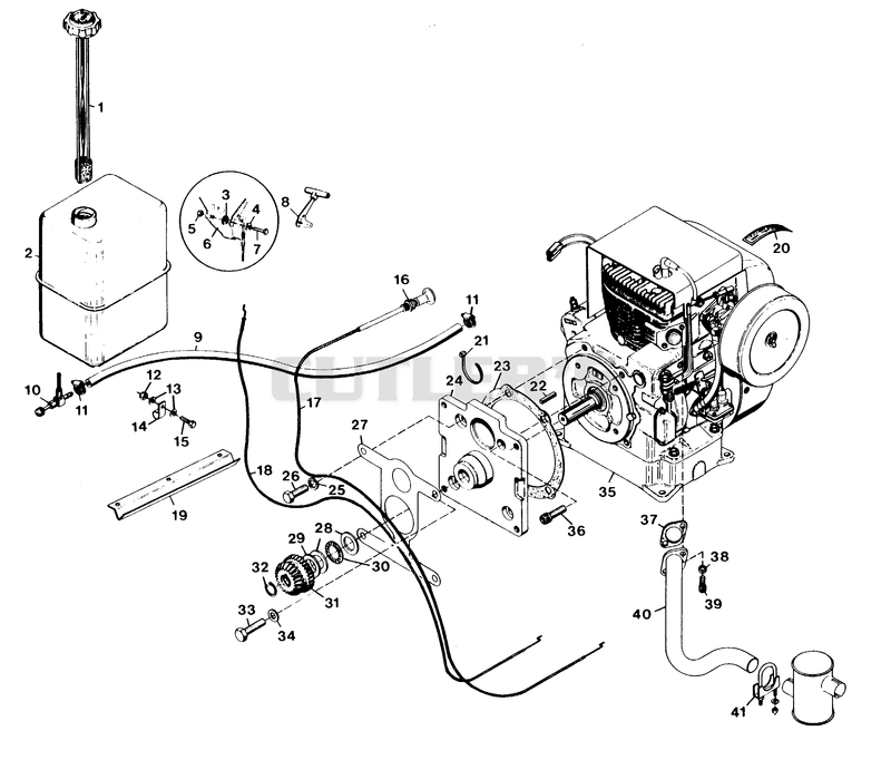 FUEL AND EXHAUST SYSTEM