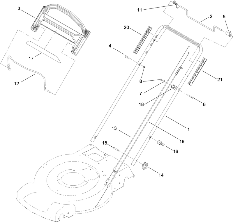 Upper Handle Assembly