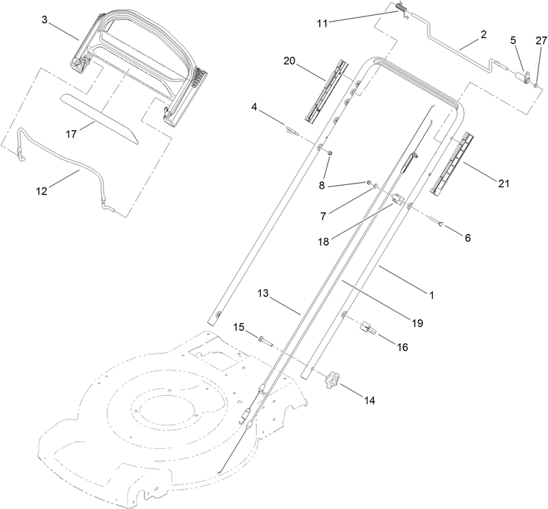 Upper Handle Assembly
