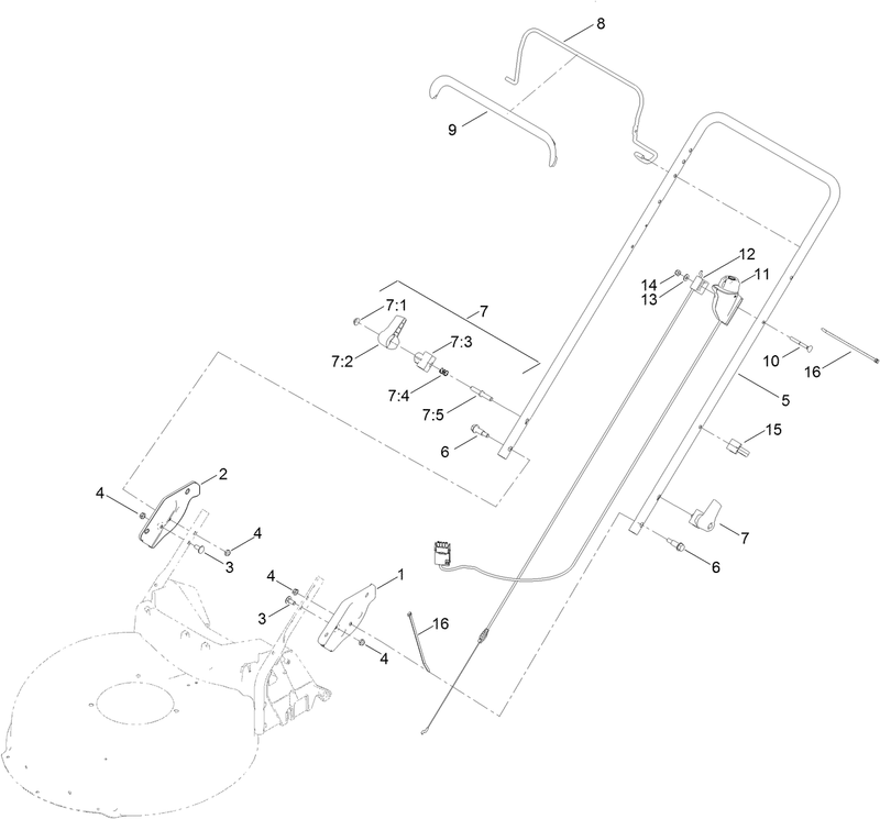 Upper Handle Assembly