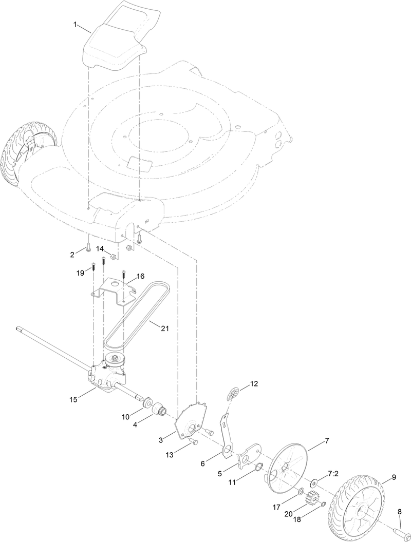 Transmission and Front Wheel Drive Assembly