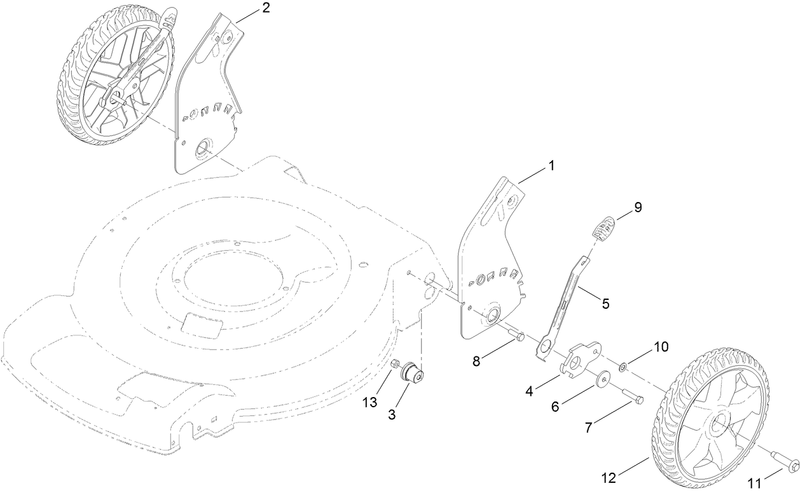 Height of Cut and Rear Wheel Assembly