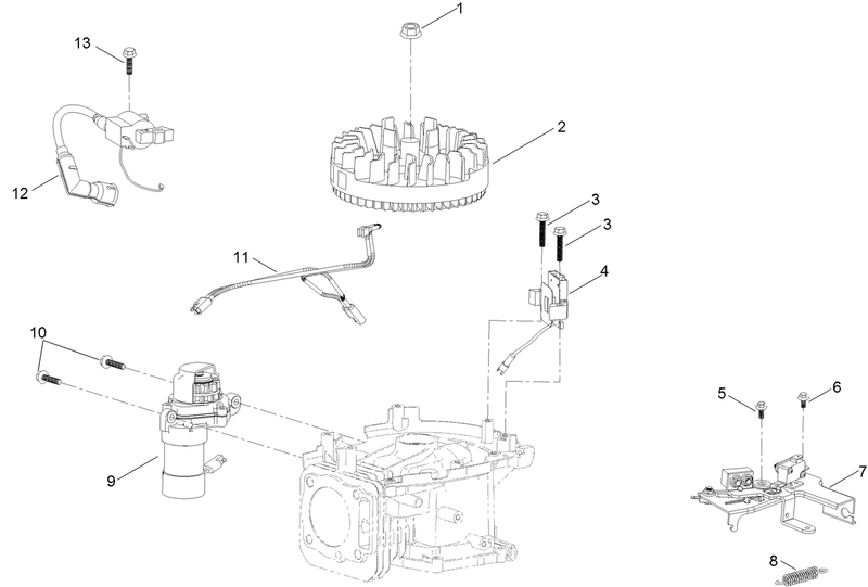 Ignition and Electrical Assembly