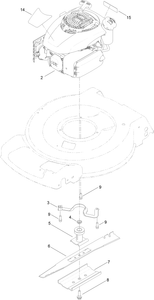 Engine and Blade Assembly