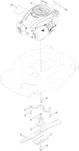 Engine and Blade Assembly
