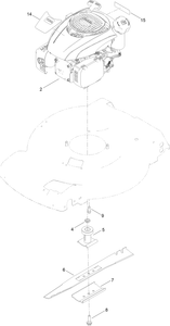 Engine and Blade Assembly