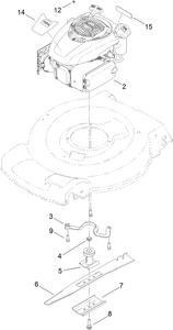 Engine and Blade Assembly