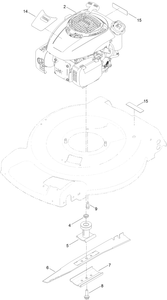 Engine and Blade Assembly