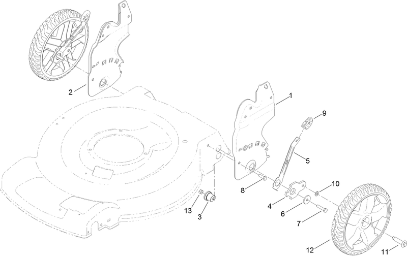 Height of Cut and Rear Wheel Assembly