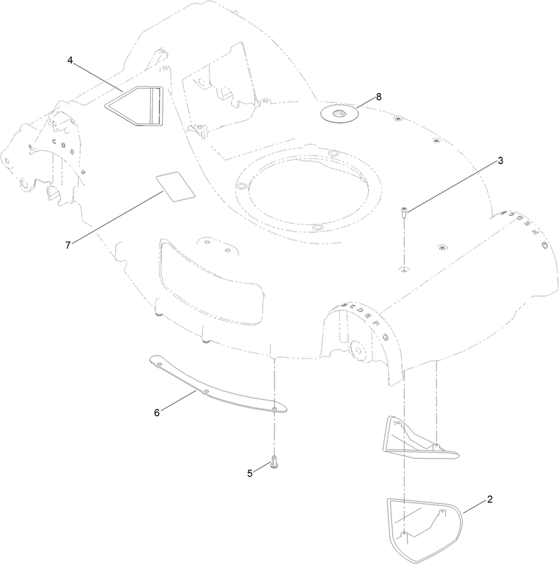 Housing Assembly No 115 2854