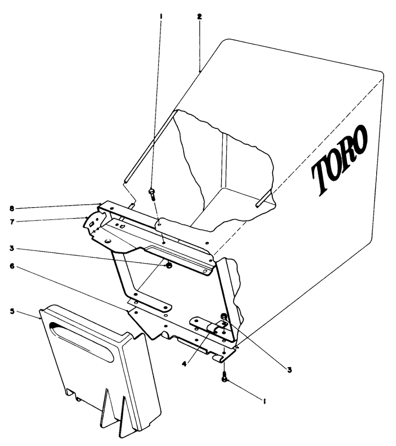 Grass Bag Assembly